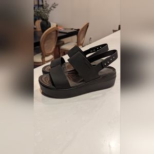 Crocs Brooklyn Low Wedge Sandal - Women's